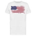 thumbnail image 1 of Grunge Style: American Flag Tee Men's -Image by Shutterstock, 1 of 2