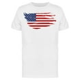 thumbnail image 1 of Grunge Style, American Flag Tee Men's -Image by Shutterstock, 1 of 2
