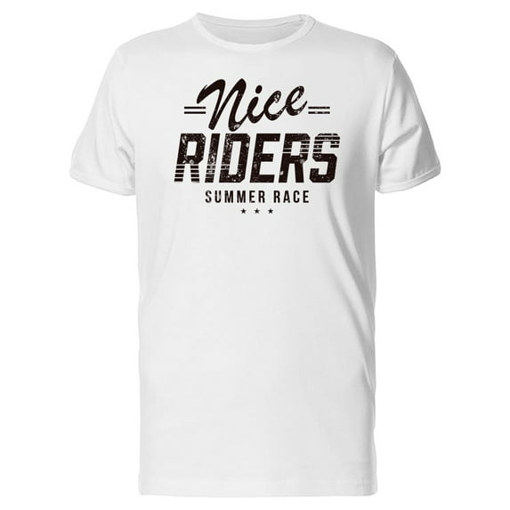 Grunge Style Nice Riders Tee Men's -Image by Shutterstock