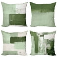 thumbnail image 1 of Ambesonne Throw Pillow Cover 4 Pack, , 20", Peacock Green Coconut, 1 of 7
