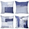 thumbnail image 1 of Ambesonne Throw Pillow Cover 4 Pack, , 24", Lavender Blue and Ceil Blue, 1 of 7