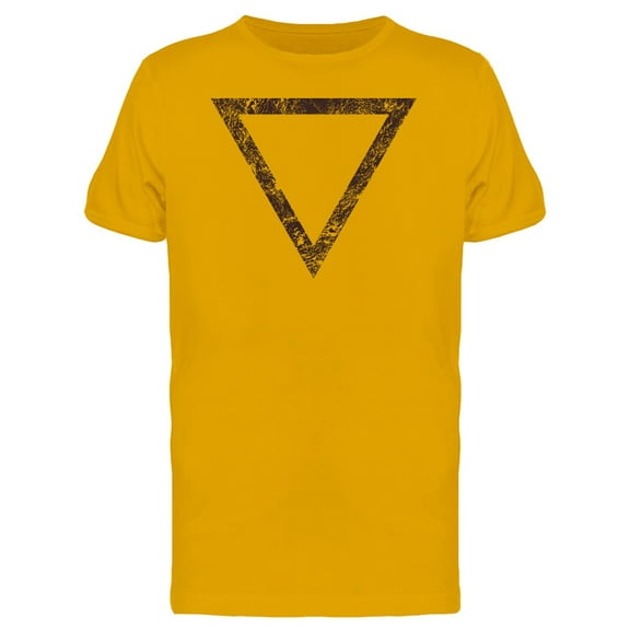 Grunge Triangle T-Shirt Men -Image by Shutterstock, Male Small