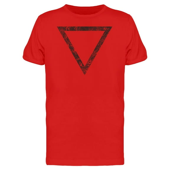 Grunge Triangle T-Shirt Men -Image by Shutterstock, Male x-Large