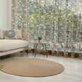 thumbnail image 1 of Grunge Tulle Curtains with Rod Pocket, Cartoon Wall Pattern with Stone Motifs Construction Architecture Inspired Design, Sheer Drape for Wedding Party 2 Panels, 7 Sizes, Multicolor, by Ambesonne, 1 of 3