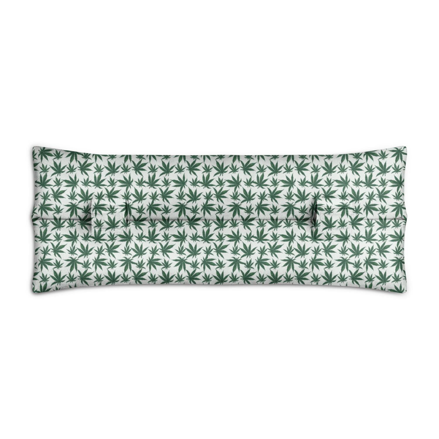 Grunge Weed Pattern Seatbelt Pad - Thoughtful Gift for Women Recovering from Breast Cancer Surgery