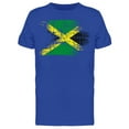thumbnail image 1 of Grungy Jamaican Flag T-Shirt Men -Image by Shutterstock, Male 3X-Large, 1 of 2