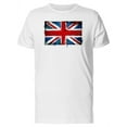 thumbnail image 1 of Grungy Uk Flag T-Shirt Men -Image by Shutterstock, Male 3X-Large, 1 of 4