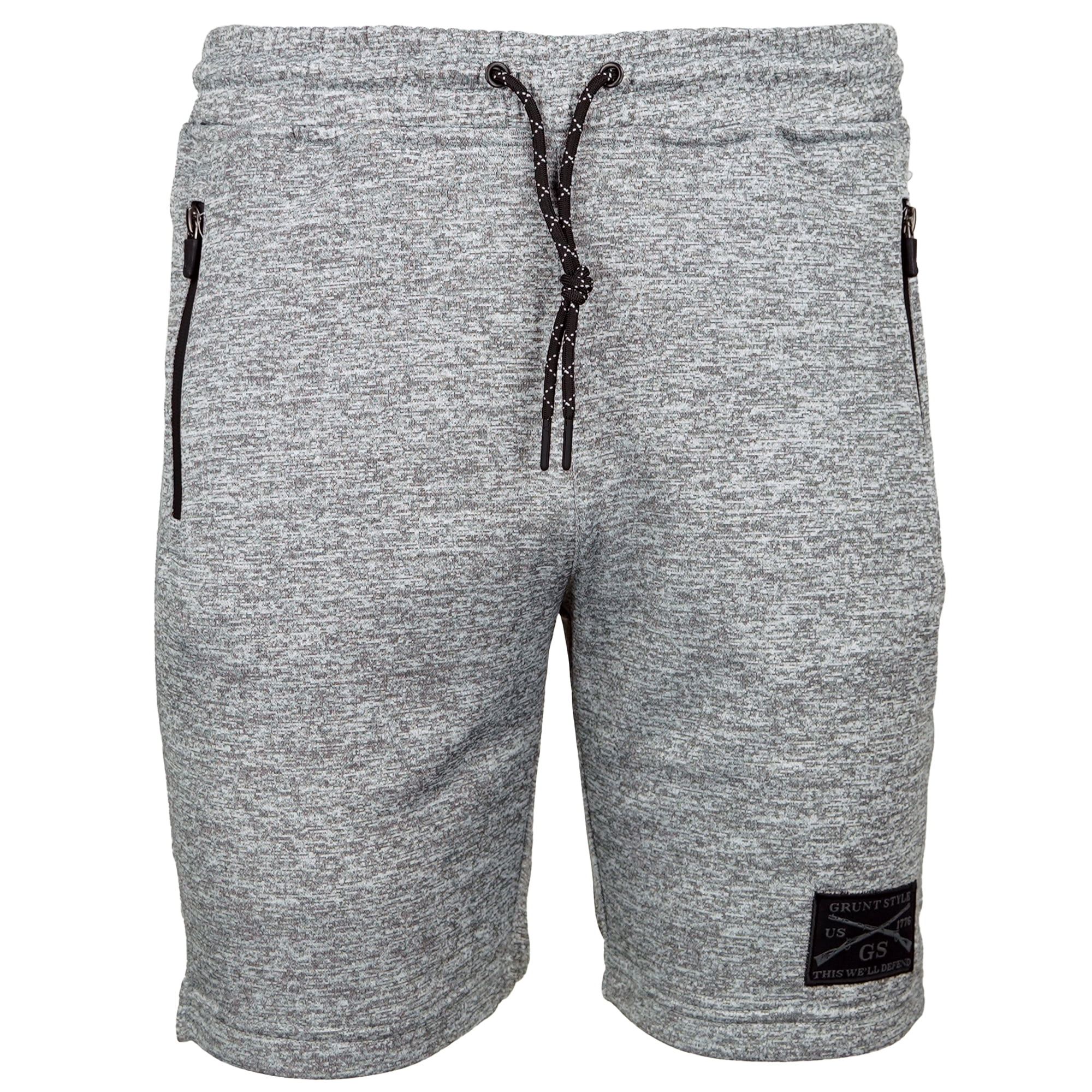 Grunt Style Commando Lounge Fleece Shorts - 2XL - Gray 