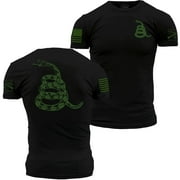 Grunt Style Concealed Gadsden 2.0 T-Shirt - 2XL - Black/Green