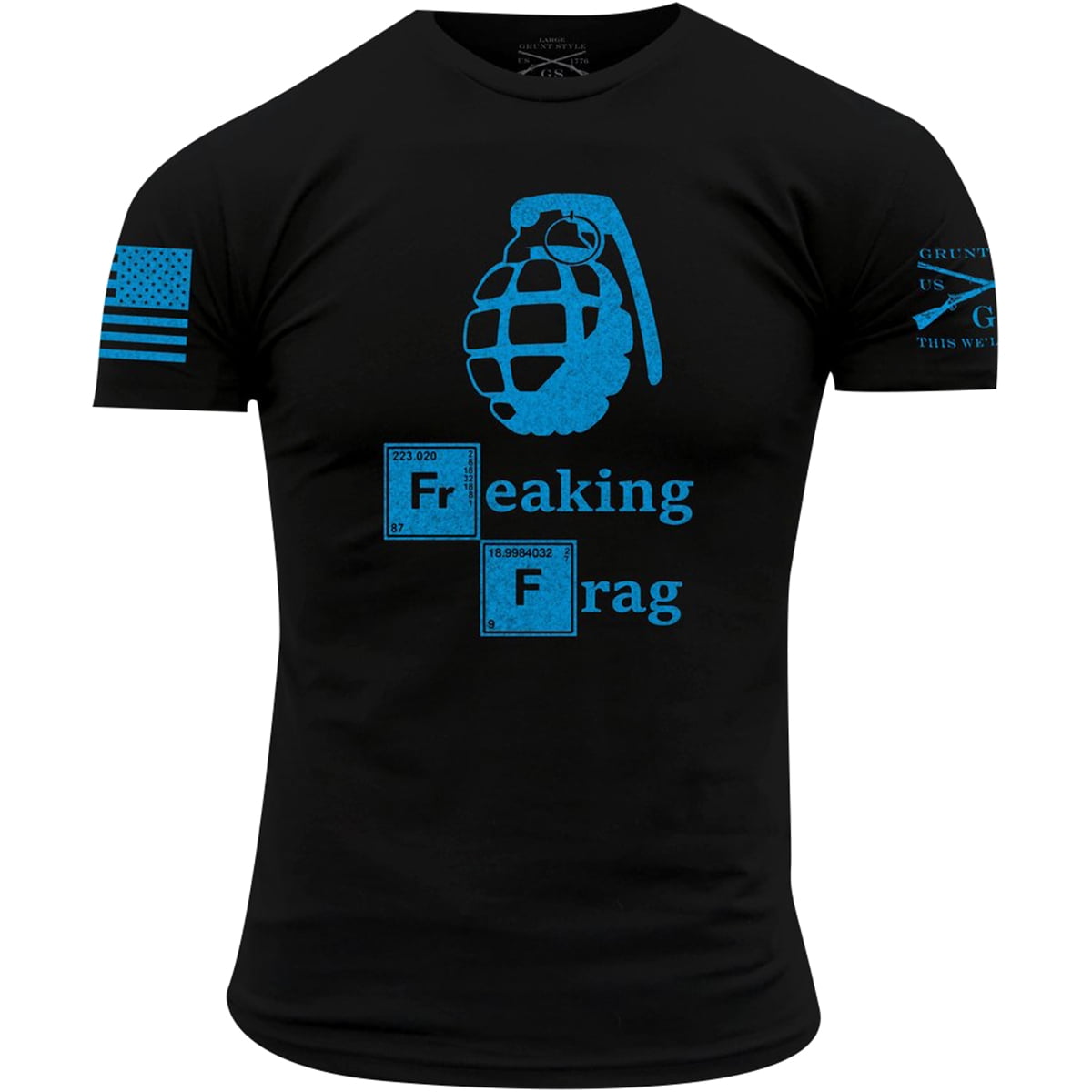 Grunt Style Freaking Frag 2.0 T-Shirt - Small - Black