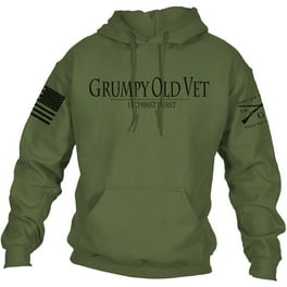 Grunt Style Vintage American Pullover Hoodie Large Black Walmart