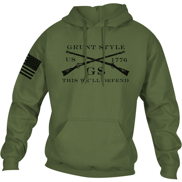 Grunt style camo outlet hoodie