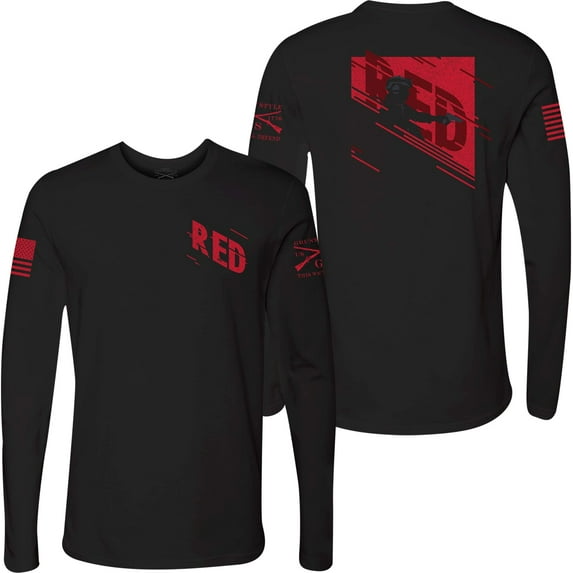 Grunt Style R.E.D. Movement Long Sleeve T-Shirt - 2XL - Black