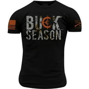 Grunt Style Realtree AP Snow - Buck Season T-Shirt - Medium - Black