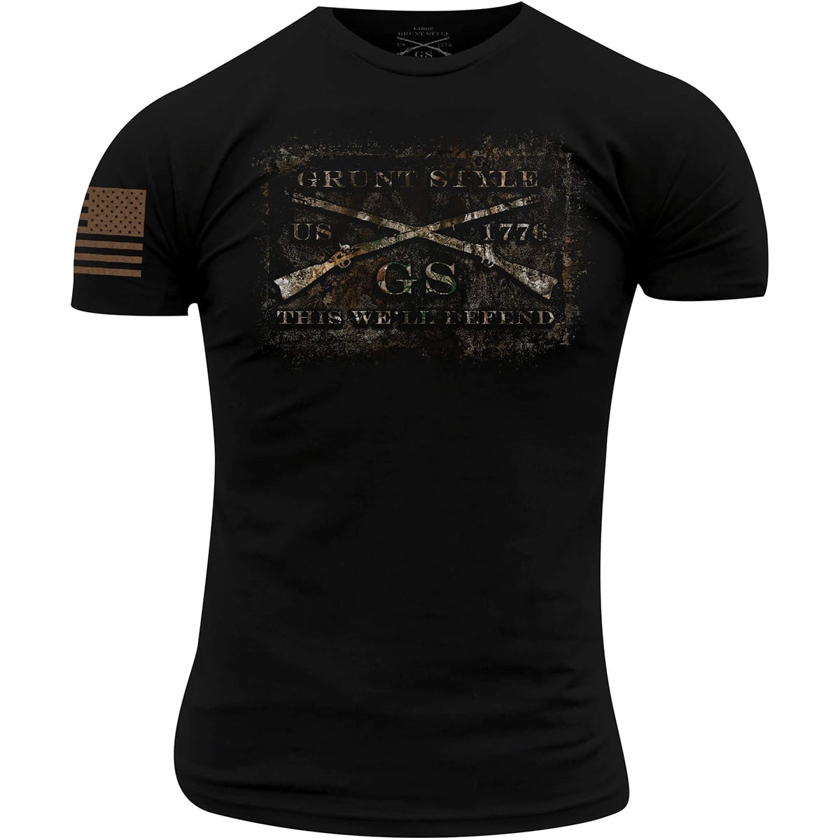 T-shirt Grunt Style Range Day - Verde Militare - Foto 10