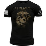 Grunt Style USMC - Sandbox T-Shirt - Medium - Black