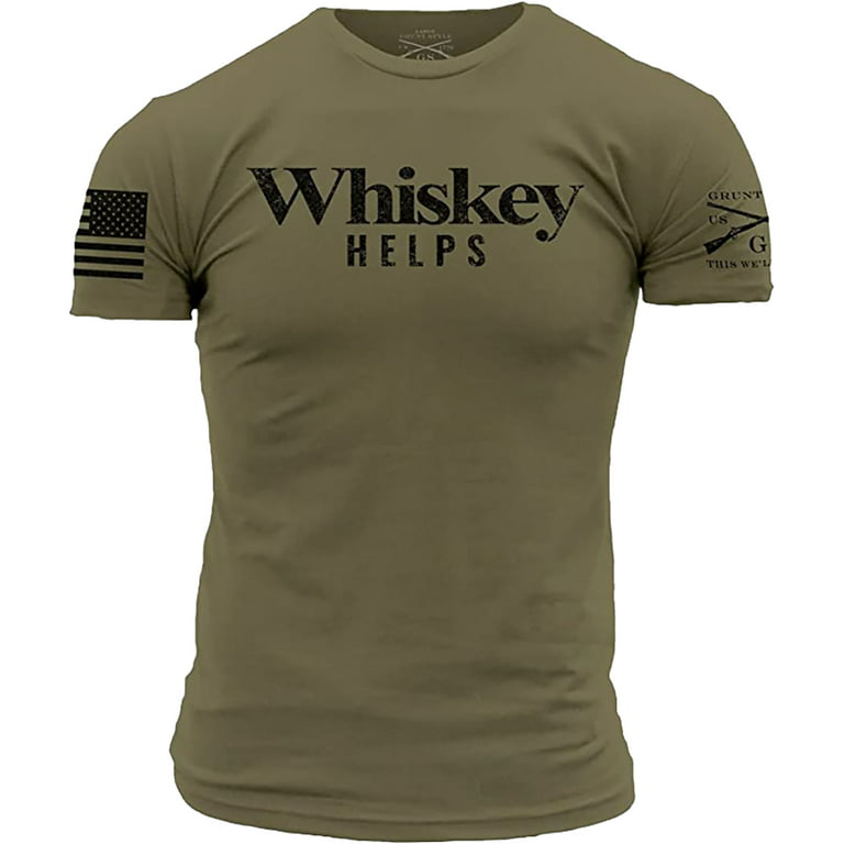 https://i5.walmartimages.com/seo/Grunt-Style-Whiskey-Helps-T-Shirt-Large-Military-Green_1e2df61a-3321-4d71-8f7a-26948f6dd7de.f04992d01b27b60979466a6fa3c19f6b.jpeg?odnHeight=768&odnWidth=768&odnBg=FFFFFF