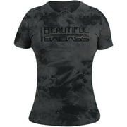 Grunt Style Women's Beautiful Badass T-Shirt - XL - Black Wash