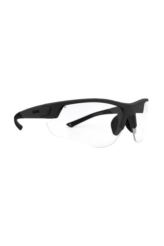 Grunt Sunglass with Clear Lens - Black