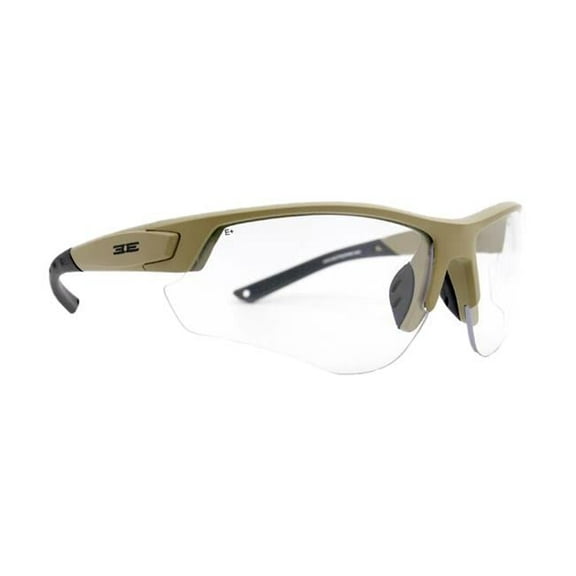Grunt Sunglass with Clear Lens - Tan