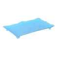 thumbnail image 1 of Grupo Mirandinha Baby Blue Rectangular Acrylic Tray – Durable, Compact, Easy Clean, 1 of 2