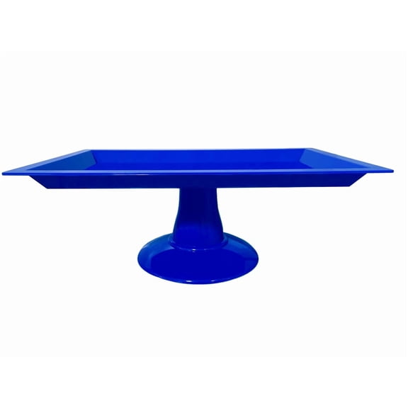 Grupo Mirandinha Dark Blue Plastic Tray  Durable, Lightweight, Easy Clean 12.2"