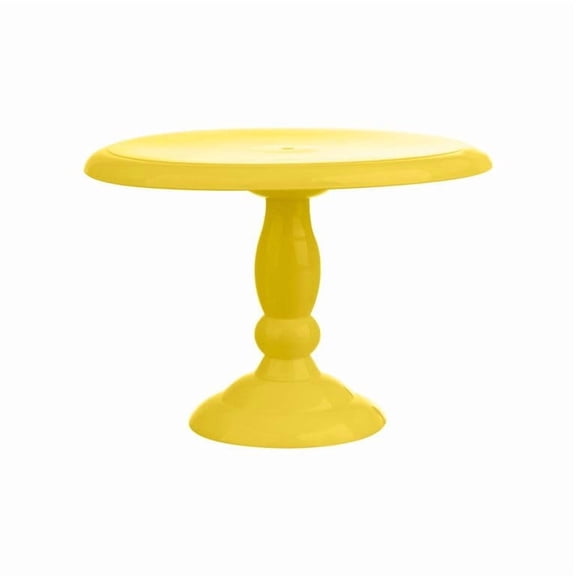 Grupo Mirandinha Yellow Candy Stand Modern, Portable Dessert Display, Detachable