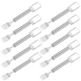thumbnail image 1 of Grusce 10 Pcs Double Head Fruit Cutter Stainless Steel Watermelon Fork Slicer Cutter Portable Melon Cutter Tool Multifunctional Melon Cube Cutter Summer Fruit Cutting Fork for Home Parties Camping, 1 of 1