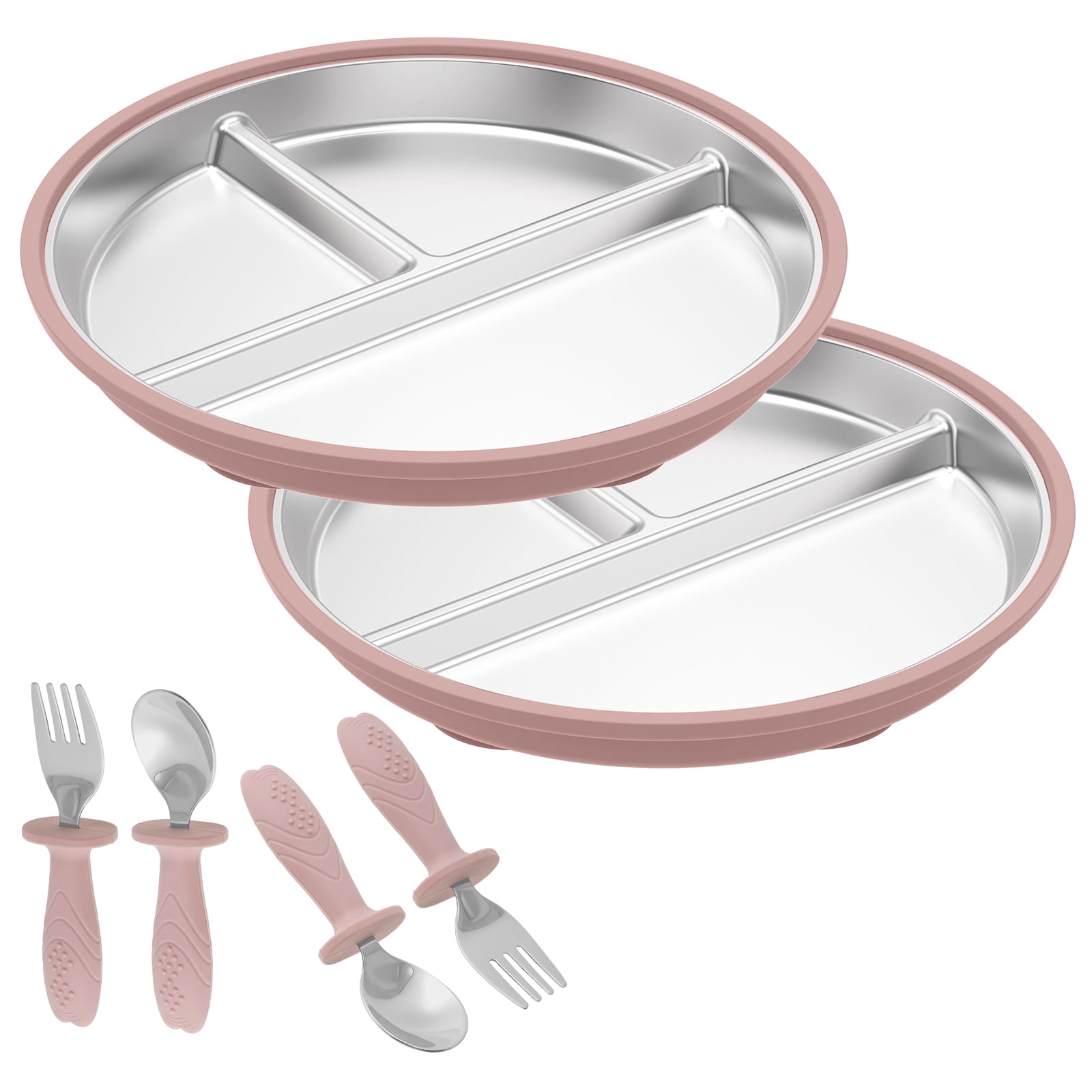 Buy Peeper Silicone Baby Feeding Set, Complete 10-Piece Baby Led Weaning Set