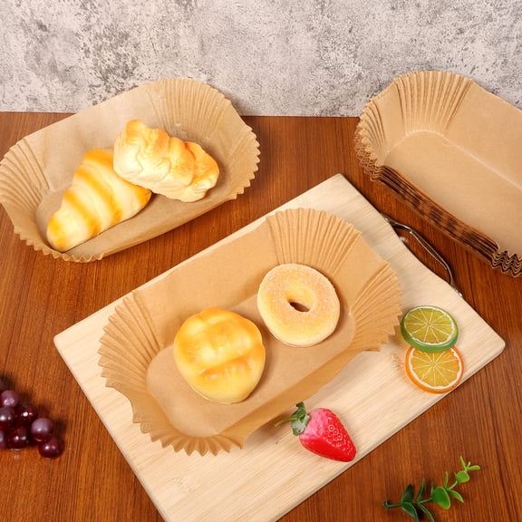 Grusce 200PCS Loaf Pan Liners, Bread Pan Parchment Liners for Baking Bread 9x5 inch, Paper Loaf Pans for Baking, 9x5 Parchment Paper