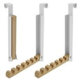 thumbnail image 1 of Grusce 3 Pack Collapsible Over The Door Hanger, Folding Hanging Coat Rack, Foldable Clothing Hanger Hook, Over Door Storage Hanger Space Saving Hanger for Clothes, Coats, Towels Bedroom Bathroom, 1 of 10