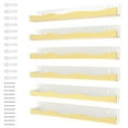 thumbnail image 1 of Grusce 6pcs Gold Tone Acrylic Nail Polish Wall Racks Anti Scratch Wall Mounted Sunglasses Essential Oil Display Racks for Salons Retailers Display, 1 of 10