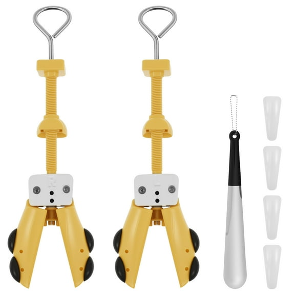 Grusce Adjustable Shoe Stretcher, Professional Boot Stretcher, Premium Shoe Expander Widener, Adjustable Length and Width for Wide Feet