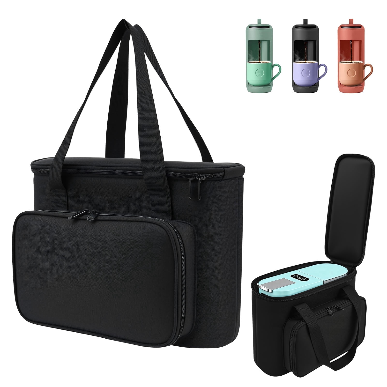 FUYGRCJ Coffee Maker Travel Bag for K Mini Mate, Oxford Cloth Single Serve Coffee Machine Carrying Bag for Home Camping Picnic