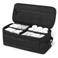 thumbnail image 1 of Grusce First Aid Bag, Zippered Medicine Storage Bag, Pill Bottle Organizer with Inner Dividers, Emergency Trauma Kit Organizer Bag for Campervan, Taxi, Private Car, Boat, Patrol Vehicle, 1 of 9