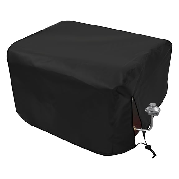 Grusce Griddle Dust Cover 210D Oxford Cloth 22 Inch Gas Grill Cover with Drawstring Waterproof Table Top Griddle Protector for Outdoor BBQ