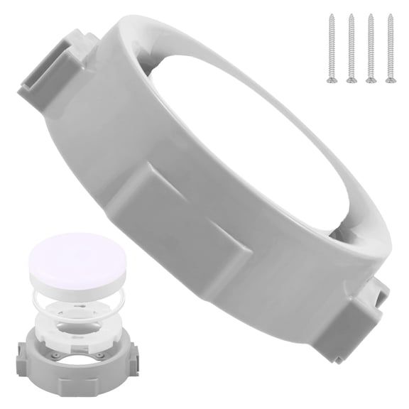 Grusce LED Ceiling Light Bulb with Base for GX53, 12W 6500K White Ceiling Lights, Easy Install LED Ceiling Lamp Replacement for Home Drywall