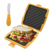 Grusce Microwave Toastie Sandwich Maker, Microwave Toastie Maker, Versatile Small Toaster, Easy to Clean and Store, Perfect for Cooking Breakfast, Grilled Cheese, Snacks