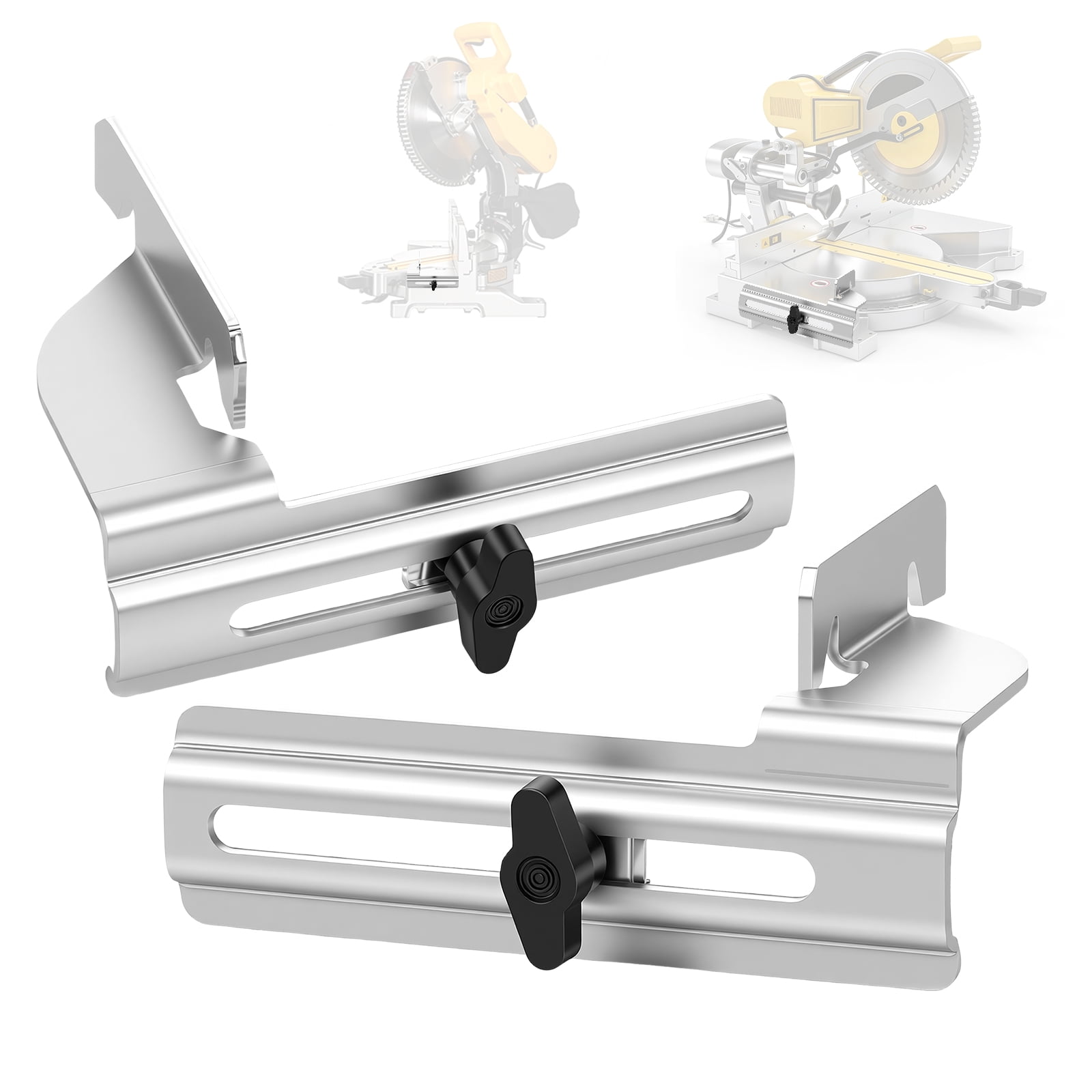 Grusce Miter Saw Crown Stops Replacement for DW7084 Metal Crown Molding Positioning Jig Compatible with DW703/DW706/DW708/DW712/DW715/DW716/DW717/DW718/DWS780/DWS779 for Precise Trim Cut