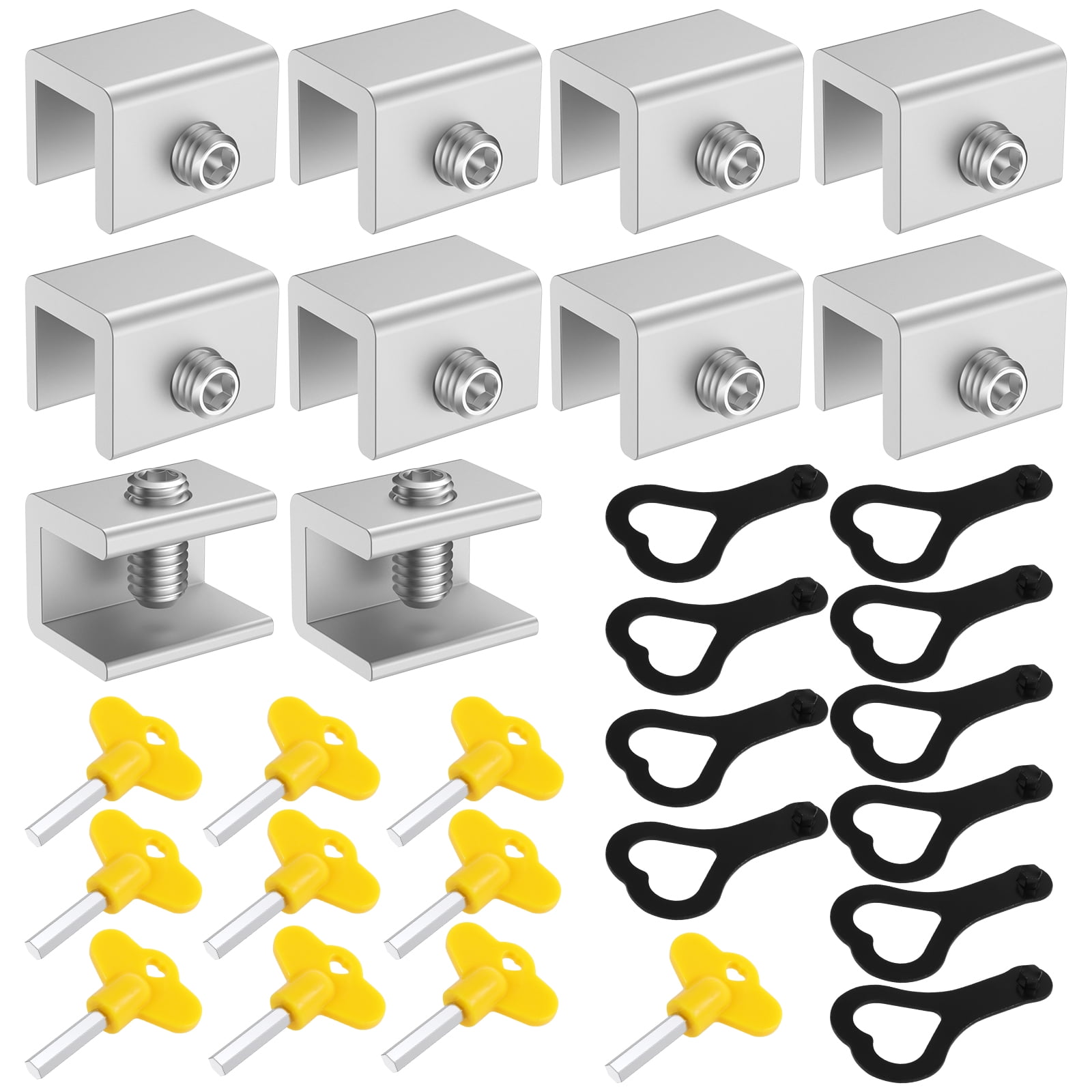 Grusce Window Stopper Window Locking Limiters in Aluminium Safe and ...