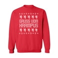 thumbnail image 1 of Gruss Vom Krampus Crewneck Sweatshirt, 1 of 3