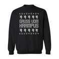 thumbnail image 1 of Gruss Vom Krampus Crewneck Sweatshirt, 1 of 3