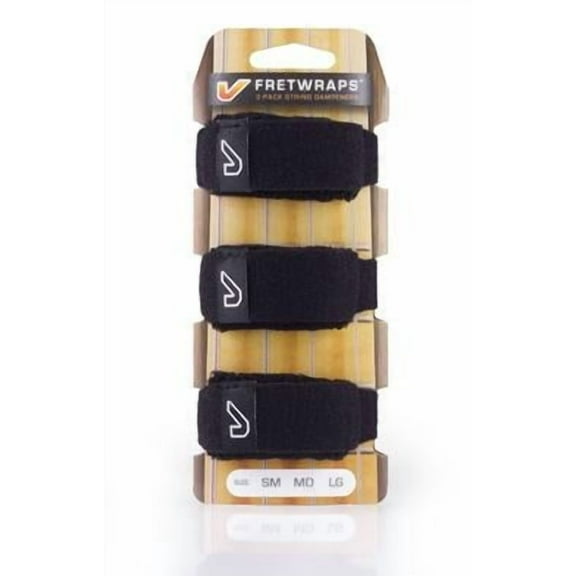 Gruv Gear FretWraps String Muters 3-Pack Medium Black