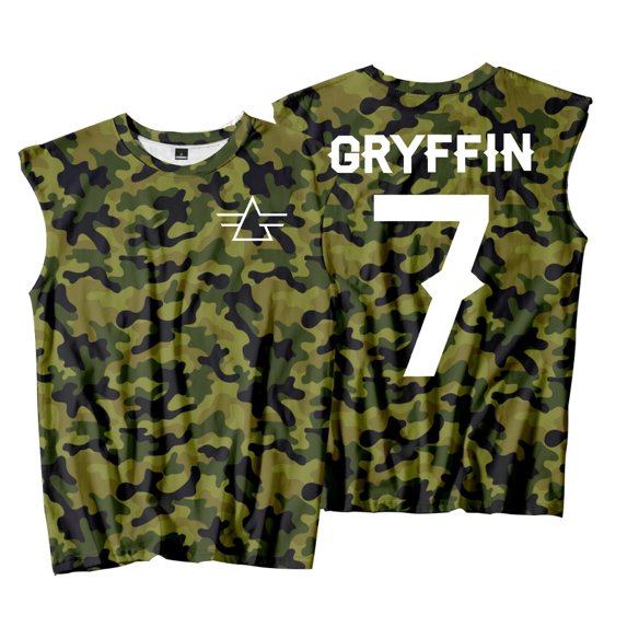 Gryffin DJ Tank Tops Unisex Sleeveless Sport Gym Vest Women Men Trendy Outdoor Sportwear