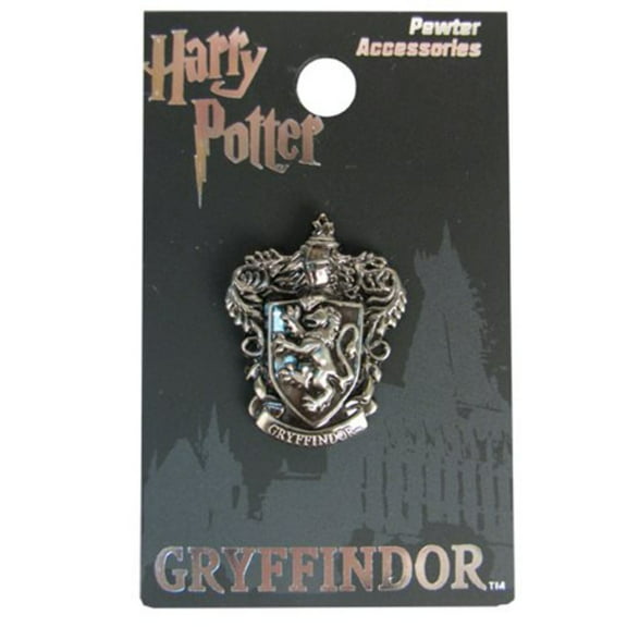 Gryffindor School Crest Pewter Lapel Pin