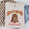 thumbnail image 1 of Gryffindor Sweatshirt, Hogwarts House Sweatshirt, Magic School Sweatshirt - Sizes S-5XL ,Art Print JSC, 1 of 5