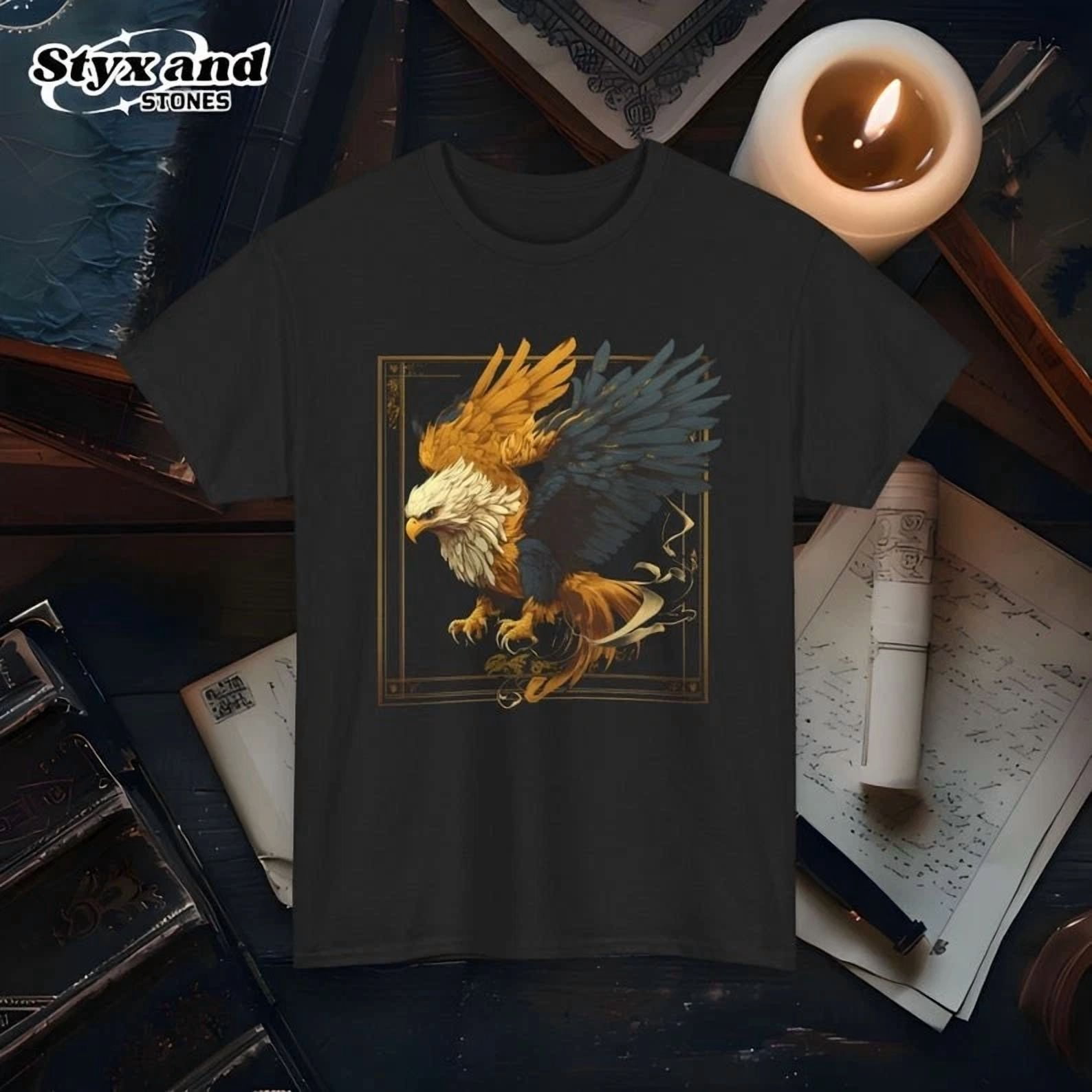Mythological Examples Gryphon Mythological Creature Greek Mythology Griffin Tee Shirt ...