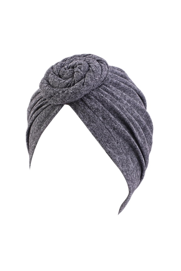 Bandana Women Donut Shape Bohemian Turban Hat Soft Full Coverage Head Wrap For Chemo Hair Loss Care