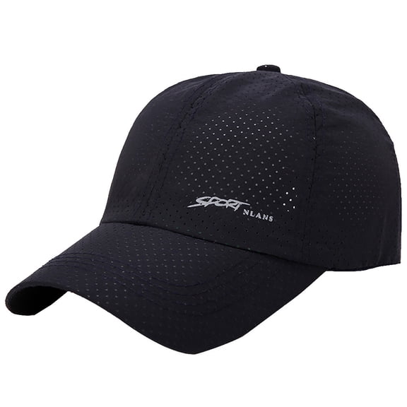 Gsakboxl Baseball Cap Men Stretch Fabric Breathable Mesh Baseball Cap, Quick Dry Sun Hat for Outdoor Sports Fishing Hiking Cycling