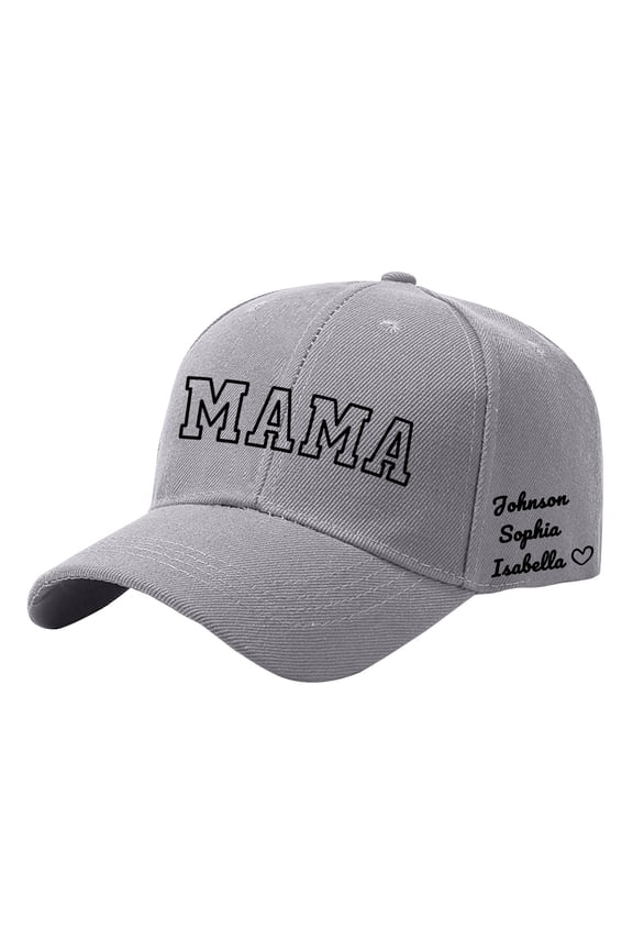Baseball Cap Personalized DIY Custom Name Baseball Cap, Customized Mother's Day Birthday Gift Sun Hat for Women